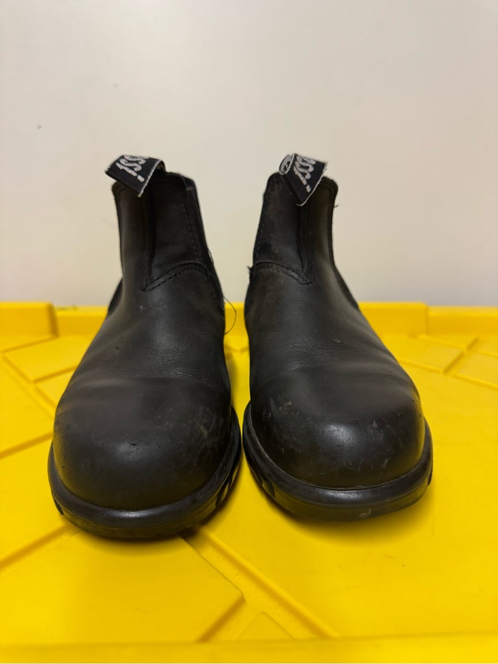 Rossi Endura Chelsea Boots Size 5 Black Leather Made in Australia Work Boots